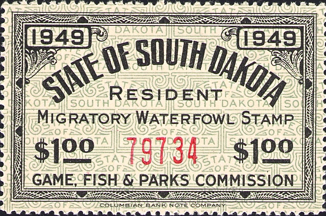South Dakota resident stamp